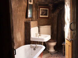 łazienka w stylu vintage